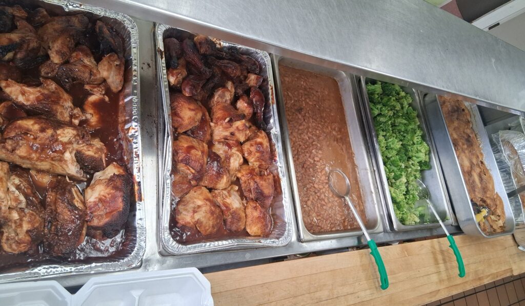 Meals at Mineral Wells Senior Center