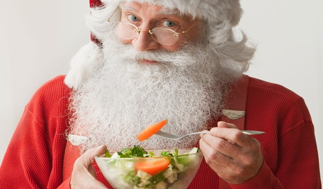 Healthy Santa and Seniors
