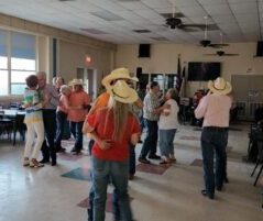 Dancing at Mineral Wells Senior Center